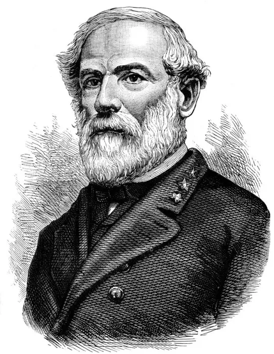 Framed Print : Robert E Lee, Confederate general of the American Civil War, (c1880)