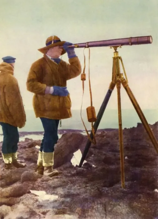 Framed Print : Robert Falcon Scott, 1912. Creator: Unknown Framed Print : Robert Falcon Scott, 1912. Creator: Unknown