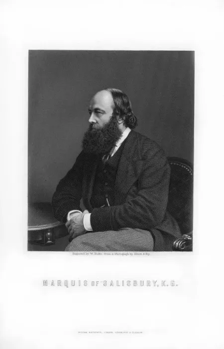 Framed Print : Robert Gascoyne-Cecil, 3rd Marquess of Salisbury, British statesman and Prime Minister, 1893. Artist: W Roffe Framed Print : Robert Gascoyne-Cecil, 3rd Marquess of Salisbury, British statesman and Prime Minister, 1893. Artist: W Roffe