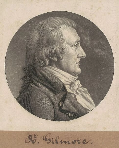 Robert Gilmor, 1803. Creator: Charles Balthazar Julien Fevret de Saint-Memin