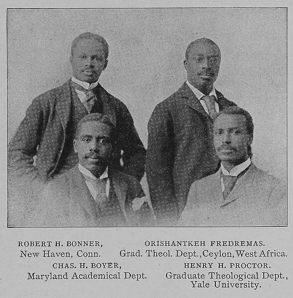 Robert H. Bonner, New Haven, Conn. Orishantkeh Fredremas, Grad. Theol. Dept. Ceylon... 1902. Creator: Unknown