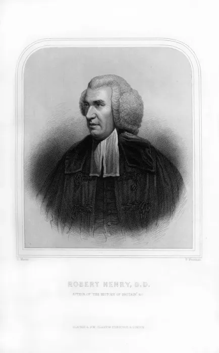 Framed Print : Robert Henry, Scottish historian, (1870). Artist:s Freeman Framed Print : Robert Henry, Scottish historian, (1870). Artist:s Freeman