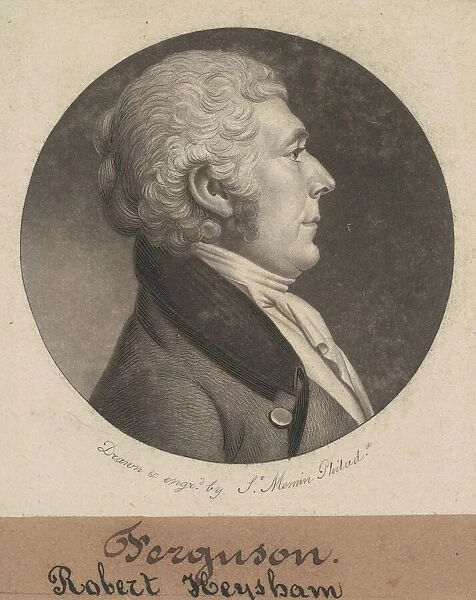 Robert Heysham, 1802. Creator: Charles Balthazar Julien Fevret de Saint-Memin