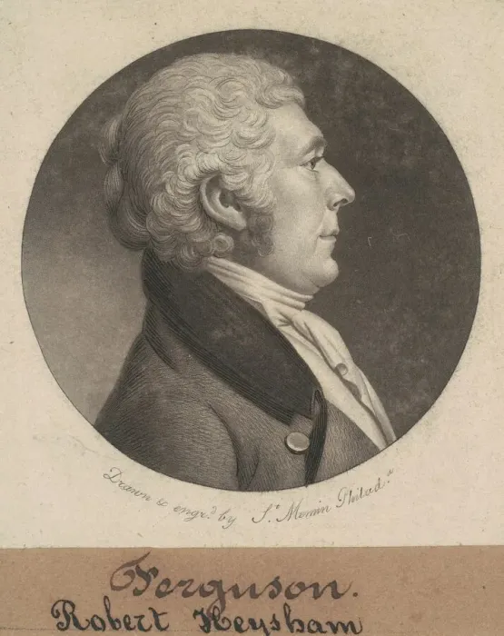 Framed Print : Robert Heysham, 1802. Creator: Charles Balthazar Julien Fevret de Saint-Memin Framed Print : Robert Heysham, 1802. Creator: Charles Balthazar Julien Fevret de Saint-Memin