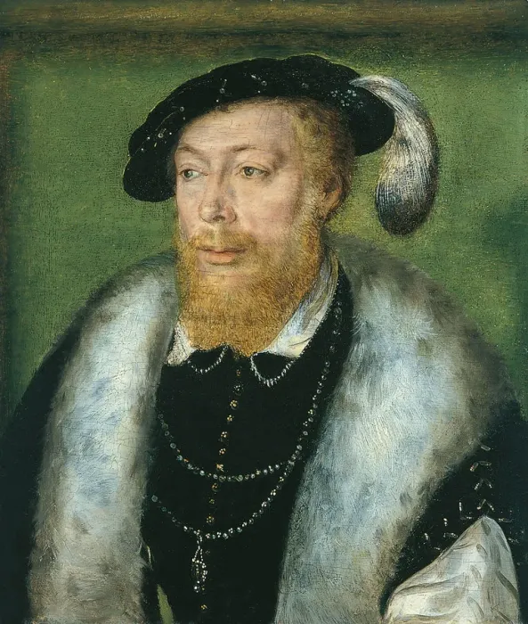Framed Print : Robert IV de La Marck (1512-1556), Duke of Bouillon. Artist: Corneille de Lyon (1500 / 10-1575) Framed Print : Robert IV de La Marck (1512-1556), Duke of Bouillon. Artist: Corneille de Lyon (1500 / 10-1575)
