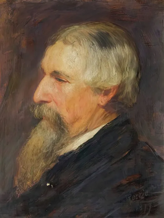 Framed Print : Robert Jamieson, 1879. Creator: John Pettie Framed Print : Robert Jamieson, 1879. Creator: John Pettie
