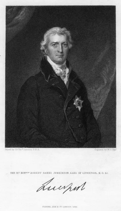 Framed Print : Robert Jenkinson, 2nd Earl of Liverpool, British politician and Prime Minister, (1835). Artist: William Thomas Fry Framed Print : Robert Jenkinson, 2nd Earl of Liverpool, British politician and Prime Minister, (1835). Artist: William Thomas Fry
