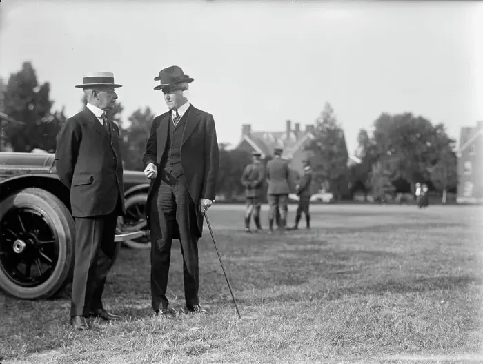 Framed Print : Robert Lansing, Secretary of State, Left, with John W. Davis, 1917. Creator: Harris & Ewing. Robert Lansing, Secretary of State, Left, with John W. Davis, 1917. Creator: Harris & Ewing Framed Print : Robert Lansing, Secretary of State, Left, with John W. Davis, 1917. Creator: Harris & Ewing. Robert Lansing, Secretary of State, Left, with John W. Davis, 1917. Creator: Harris & Ewing