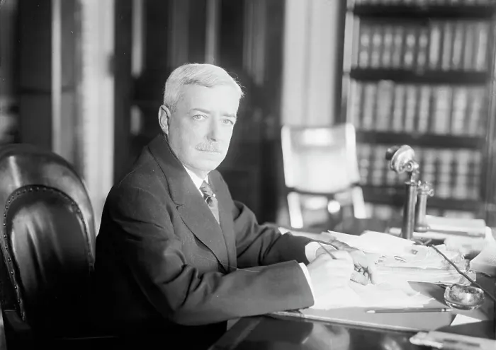 Framed Print : Robert Lansing, Secretary of State, at Desk, 1917. Creator: Harris & Ewing. Robert Lansing, Secretary of State, at Desk, 1917. Creator: Harris & Ewing Framed Print : Robert Lansing, Secretary of State, at Desk, 1917. Creator: Harris & Ewing. Robert Lansing, Secretary of State, at Desk, 1917. Creator: Harris & Ewing
