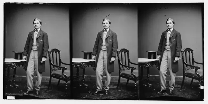 Framed Print : Robert Lincoln, ca. 1860-1865. Creator: Unknown Framed Print : Robert Lincoln, ca. 1860-1865. Creator: Unknown