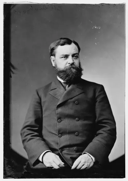 Framed Print : Robert Lincoln (son of Abraham Lincoln), between 1870 and 1880. Creator: Unknown Framed Print : Robert Lincoln (son of Abraham Lincoln), between 1870 and 1880. Creator: Unknown