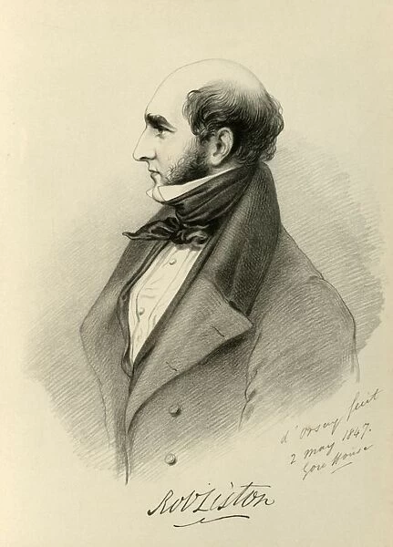 Robert Liston, 1847. Creator: Richard James Lane