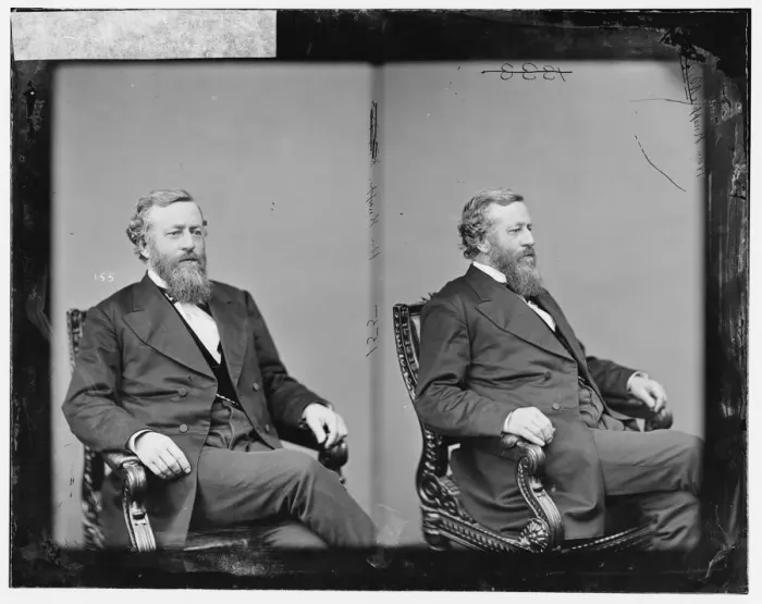 Framed Print : Robert McCarty Knapp of Illinois, between 1865 and 1880. Creator: Unknown Framed Print : Robert McCarty Knapp of Illinois, between 1865 and 1880. Creator: Unknown