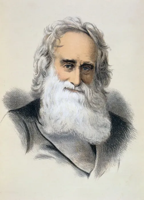Framed Print : Robert Moffat, British missionary, 19th century