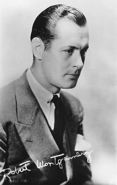 Robert Montgomery (1904-1981), American actor and director, 20th century