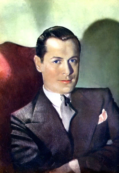 Robert Montgomery, American actor and film director, 1934-1935