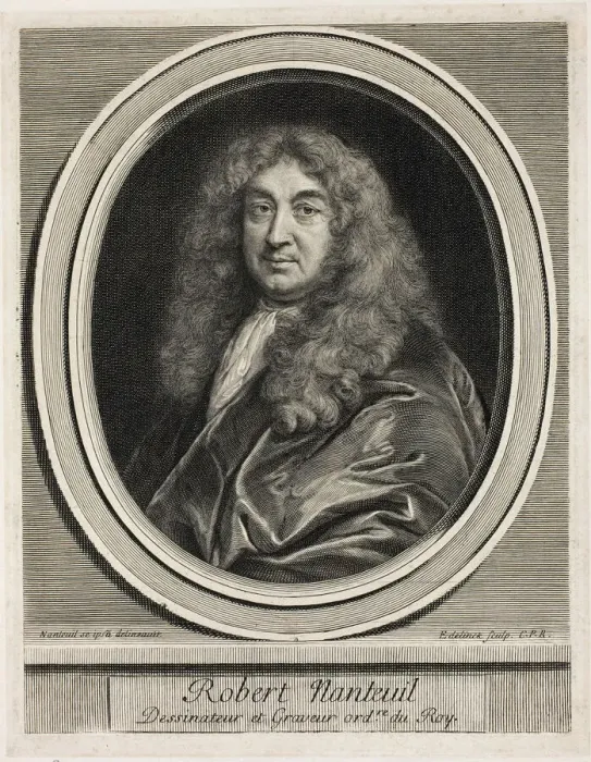 Framed Print : Robert Nanteuil, n. d. Creator: Gerard Edelinck Framed Print : Robert Nanteuil, n. d. Creator: Gerard Edelinck