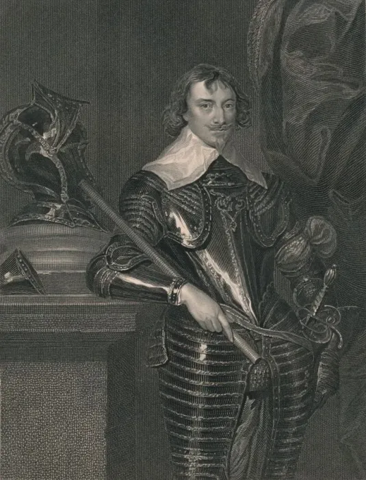 Framed Print : Robert Rich, Earl of Warwick, c1630s, (early-mid 19th century). Creator: H Robinson Framed Print : Robert Rich, Earl of Warwick, c1630s, (early-mid 19th century). Creator: H Robinson