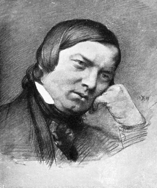 Robert Schumann, (1810-1856), German composer and pianist, 1909. Artist: Robert Schumann