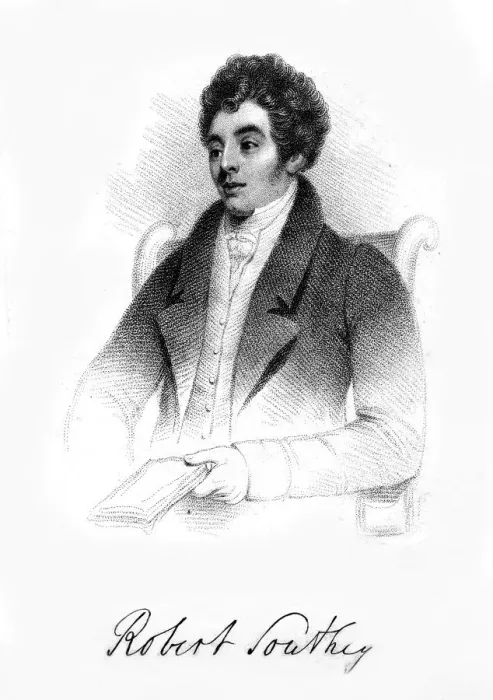 Framed Print : Robert Southey, English poet, 19th century Framed Print : Robert Southey, English poet, 19th century
