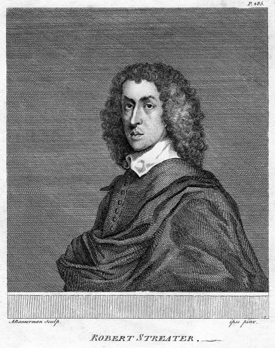 Framed Print : Robert Streater (1624-1680), English artist, 19th century. Artist: Alexander Bannerman Framed Print : Robert Streater (1624-1680), English artist, 19th century. Artist: Alexander Bannerman