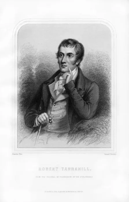 Framed Print : Robert Tannahill, Scottish poet, 1870. Artist: Samuel Freeman Framed Print : Robert Tannahill, Scottish poet, 1870. Artist: Samuel Freeman
