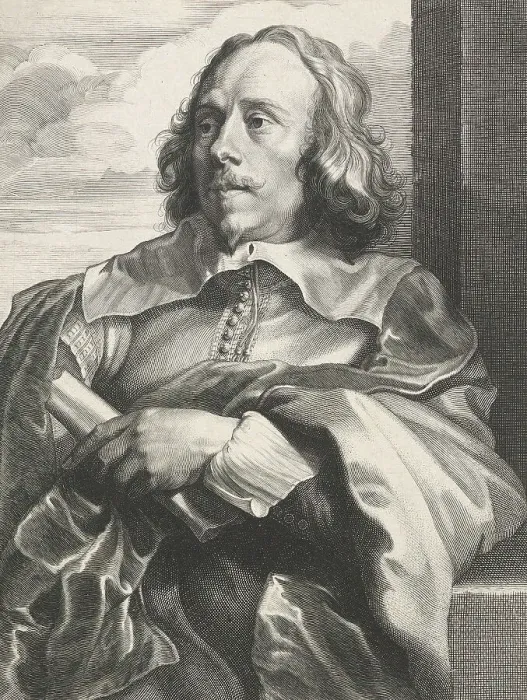 Framed Print : Robert van Voerst. From Icones principum virorum ('The Iconography), before 1637. Creator: Robert van Voerst
