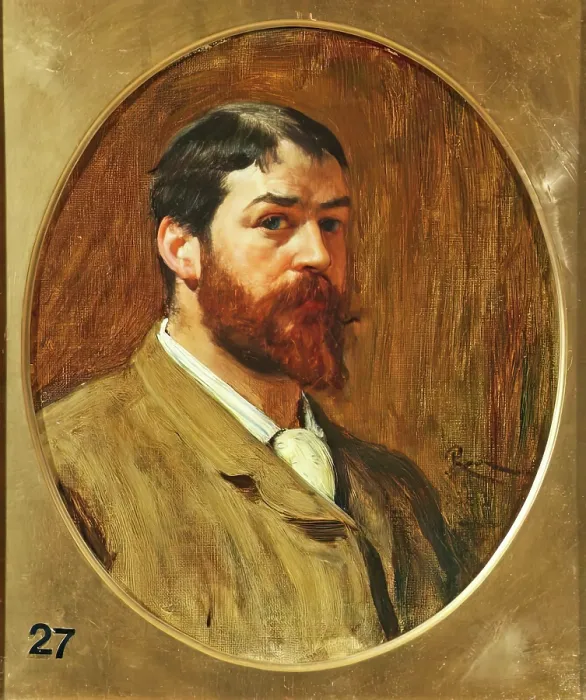 Framed Print : Robert Walker Macbeth, Self Portrait, 1883. Creator: Robert Macbeth Walker Framed Print : Robert Walker Macbeth, Self Portrait, 1883. Creator: Robert Macbeth Walker