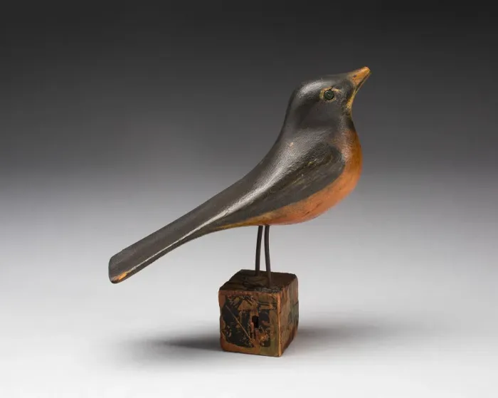 Framed Print : Robin, 1860  /  1900. Creator: Unknown