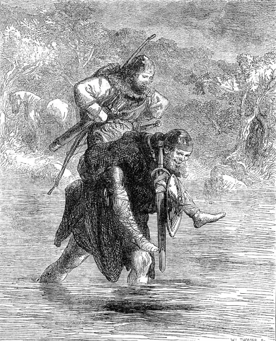 Framed Print : Robin Hood and the Curtal Friar, from The Boy's Book of Ballads, 1860. Creator: W Thomas. Robin Hood and the Curtal Friar, from The Boy's Book of Ballads, 1860. Creator: W Thomas Framed Print : Robin Hood and the Curtal Friar, from The Boy's Book of Ballads, 1860. Creator: W Thomas. Robin Hood and the Curtal Friar, from The Boy's Book of Ballads, 1860. Creator: W Thomas