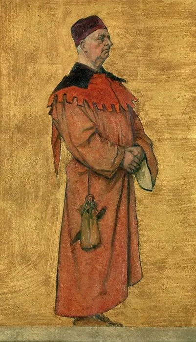 Framed Print : Robrecht van den Borse, 1889. Creator: Albrecht De Vriendt Framed Print : Robrecht van den Borse, 1889. Creator: Albrecht De Vriendt