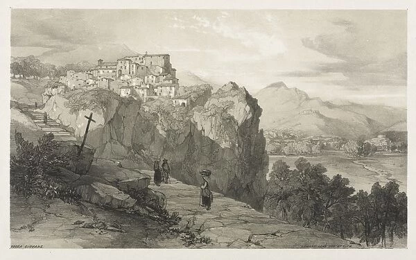 Rocca Giovane. Creator: Edward Lear (British, 1812-1888)