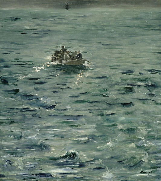 Rocheforts Escape, ca 1881. Artist: Manet, Edouard (1832-1883)
