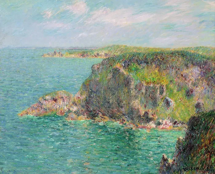 Framed Print : Rocher la Teignouse, Cap Fréhel, 1906. Creator: Loiseau, Gustave (1865-1935) Framed Print : Rocher la Teignouse, Cap Fréhel, 1906. Creator: Loiseau, Gustave (1865-1935)