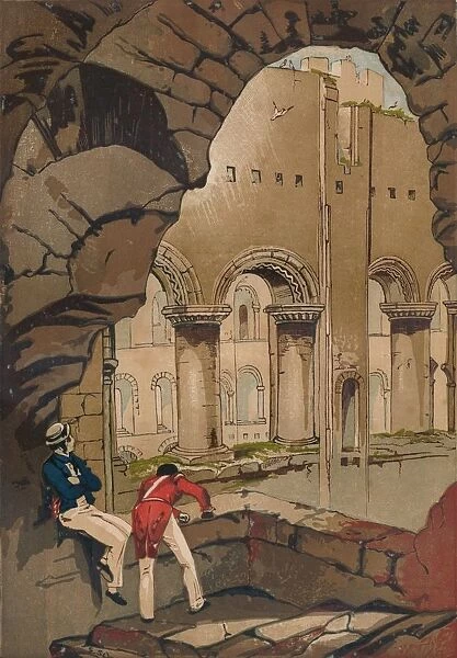 Rochester Castle. - Interior, c1845, (1864)