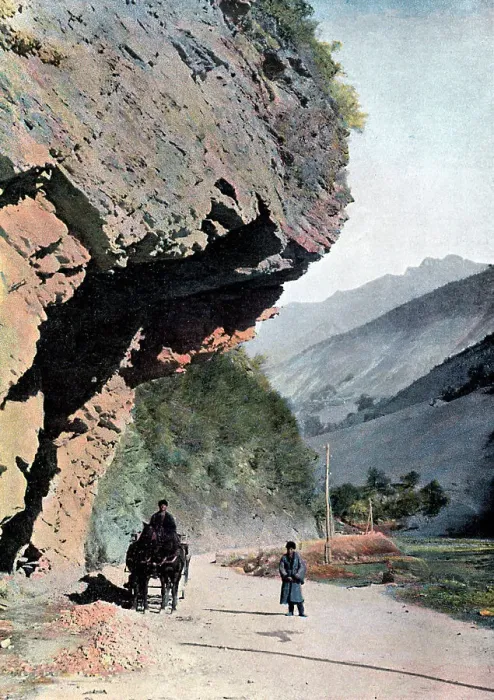 Framed Print : Rock close to the village of Annaour, c1890. Artist: Gillot Framed Print : Rock close to the village of Annaour, c1890. Artist: Gillot