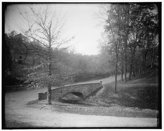 Framed Print : Rock Creek Park scenes, between 1910 and 1920. Creator: Harris & Ewing. Rock Creek Park scenes, between 1910 and 1920. Creator: Harris & Ewing Framed Print : Rock Creek Park scenes, between 1910 and 1920. Creator: Harris & Ewing. Rock Creek Park scenes, between 1910 and 1920. Creator: Harris & Ewing