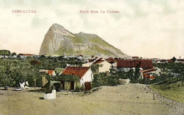 Framed Print : Rock from La Pedrera, Gibraltar, 20th Century Framed Print : Rock from La Pedrera, Gibraltar, 20th Century