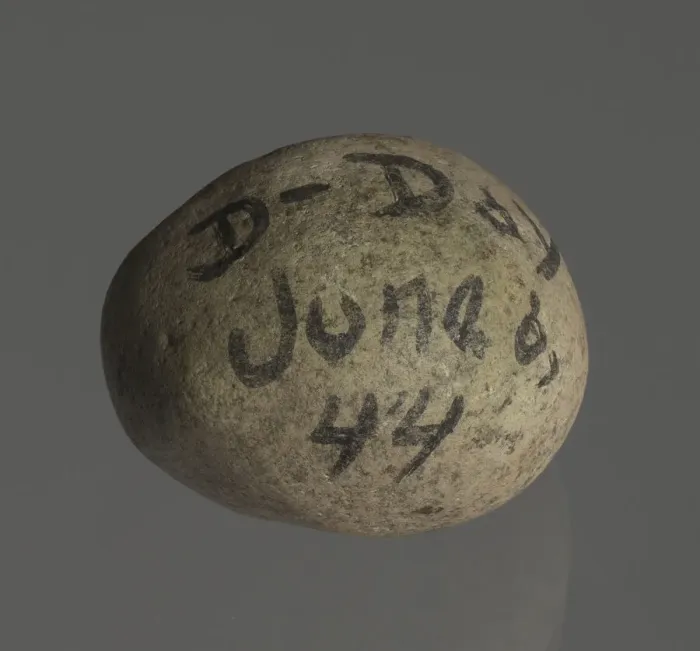 Framed Print : Rock from Normandy Beaches, D-Day 1944, June 6, 1944. Creator: Unknown Framed Print : Rock from Normandy Beaches, D-Day 1944, June 6, 1944. Creator: Unknown