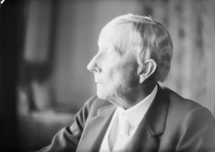 Framed Print : Rockefeller, J.D. Mr. portrait photograph, 1918 Aug. 2. Creator: Arnold Genthe Framed Print : Rockefeller, J.D. Mr. portrait photograph, 1918 Aug. 2. Creator: Arnold Genthe