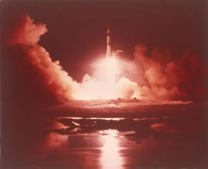 Framed Print : Rocket lifting off, Kennedy Space Center, Merritt Island, Florida, USA. Creator: NASA Framed Print : Rocket lifting off, Kennedy Space Center, Merritt Island, Florida, USA. Creator: NASA