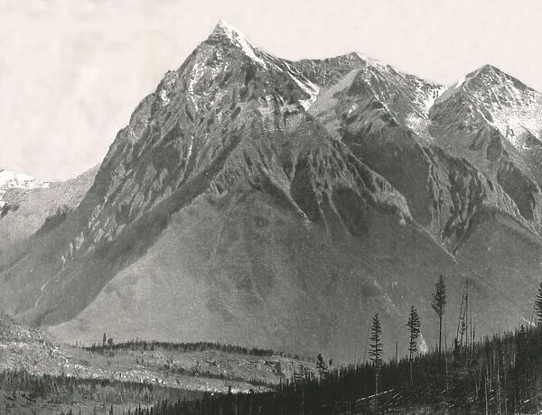 The Rockies: Chancellor Peak, Leanchoil, Canada, 1895. Creator: William Notman & Son