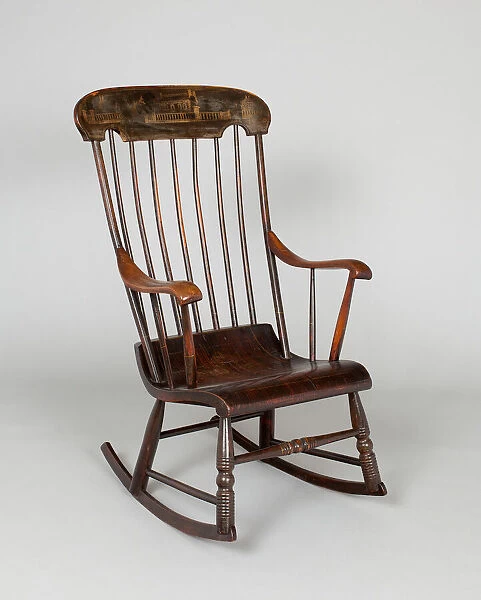 Rocking Chair, 1850 / 65. Creator: Unknown