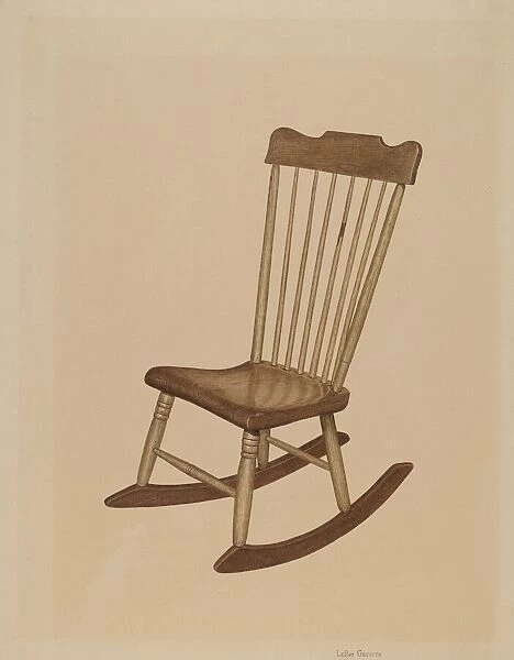 Rocking Chair, 1940. Creator: LeRoy Griffith