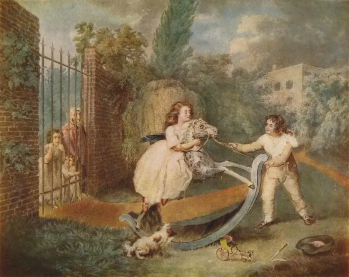 Framed Print : The Rocking House, c1793. Artist: James Ward Framed Print : The Rocking House, c1793. Artist: James Ward