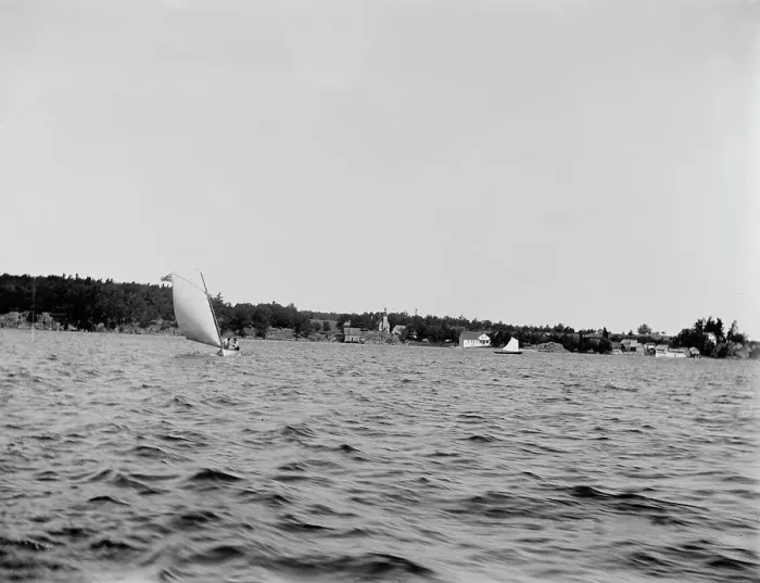 Framed Print : Rockport, Ont. between 1880 and 1901. Creator: Unknown Framed Print : Rockport, Ont. between 1880 and 1901. Creator: Unknown