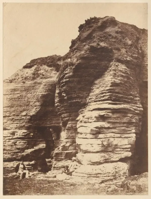 Framed Print : Rocks at Livermead near Torquay (England), c. 1852. Creator: John Dillwyn Llewelyn (British Framed Print : Rocks at Livermead near Torquay (England), c. 1852. Creator: John Dillwyn Llewelyn (British