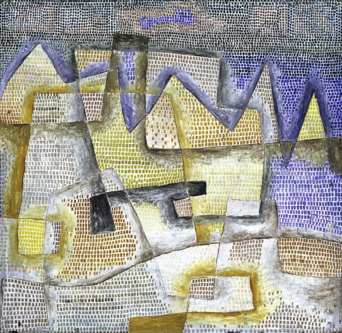 Framed Print : Rocky Coast. Artist: Klee, Paul (1879-1940) Framed Print : Rocky Coast. Artist: Klee, Paul (1879-1940)