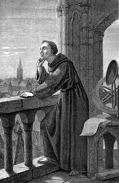 Roger Bacon, English experimental scientist, philosopher and Franciscan friar, 1867