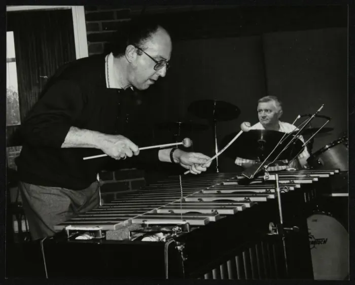 Framed Print : Roger Nobes and Johnny Richardson playing at The Fairway, Welwyn Garden City, Hertfordshire, 1991 Framed Print : Roger Nobes and Johnny Richardson playing at The Fairway, Welwyn Garden City, Hertfordshire, 1991